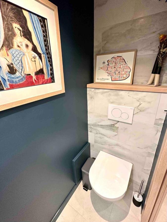 Centre Ville Aix - Terrasse / Ascenseur - Renove 엑상프로방스 외부 사진